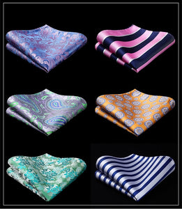 6 Pack Box Set Pocket Squares 101